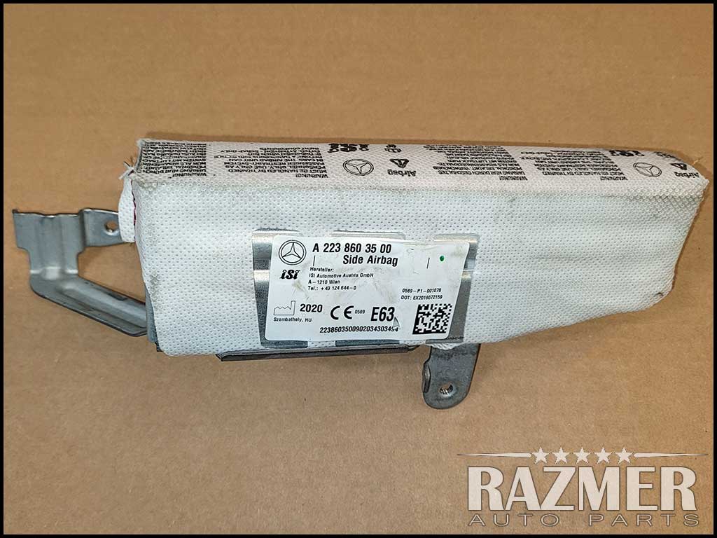 2022 2023 MERCEDES S-CLASS W223 REAR LEFT QUARTER AIR BAG AIRBAG 2238603500