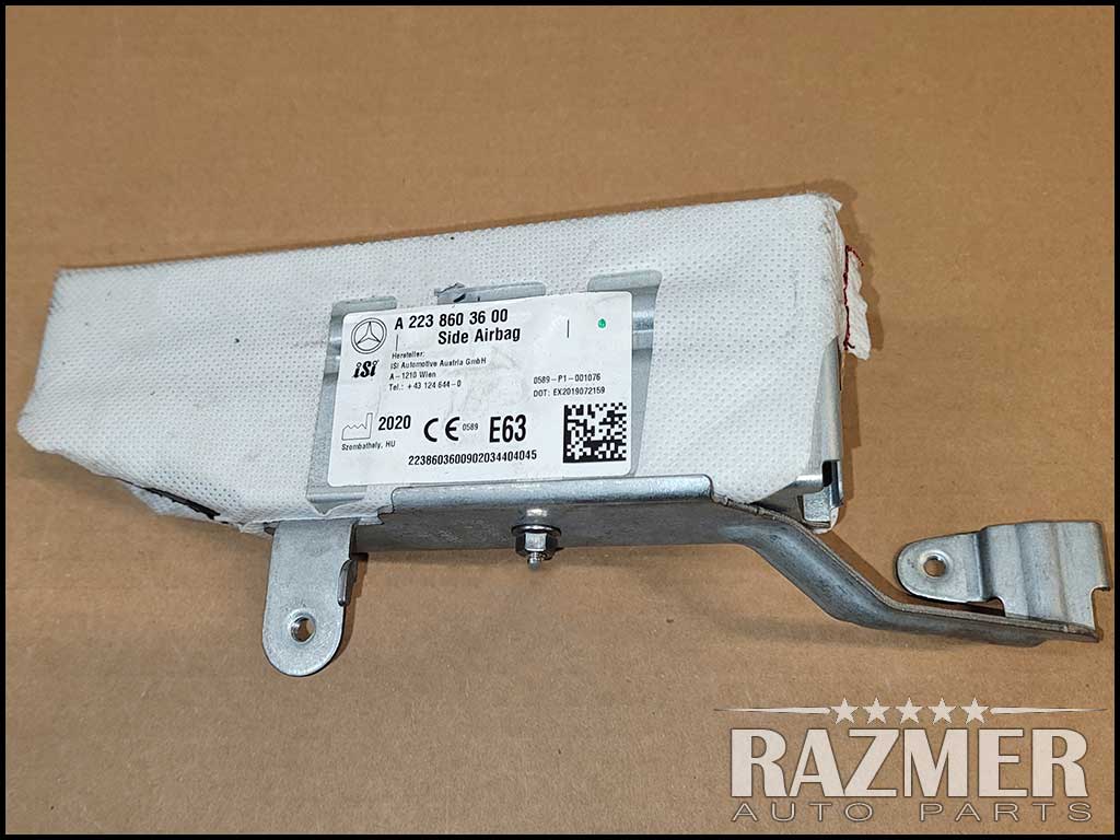 2022 2023 MERCEDES S-CLASS W223 REAR RIGHT QUARTER AIR BAG AIRBAG 2238603600